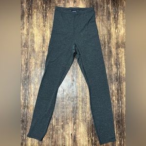 Patagonia Capilene Base Layer Grey Midweight Pants SMALL